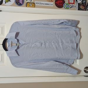 H&M Silky Blue Dress Shirt